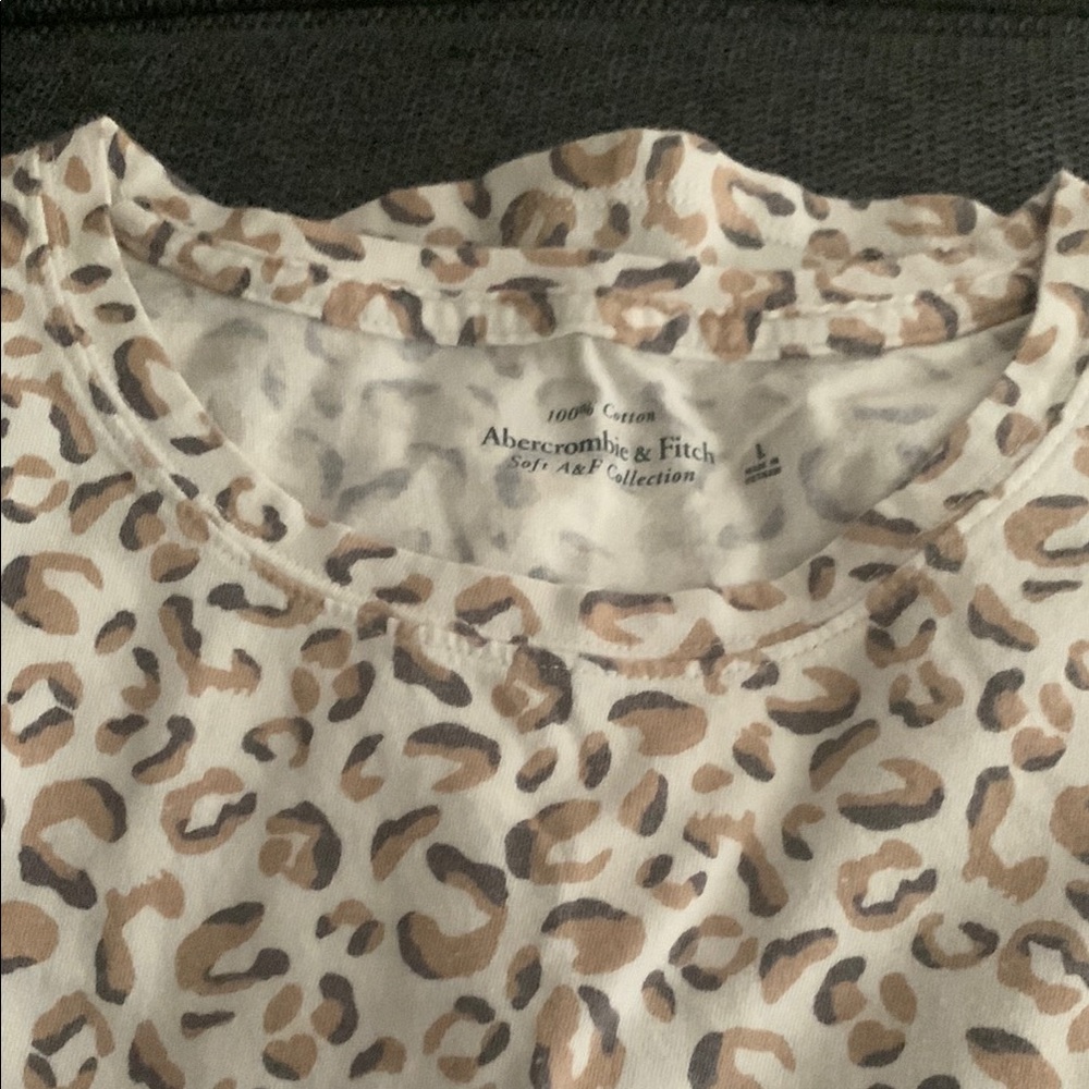 Abercrombie & Fitch Animal Print Tee